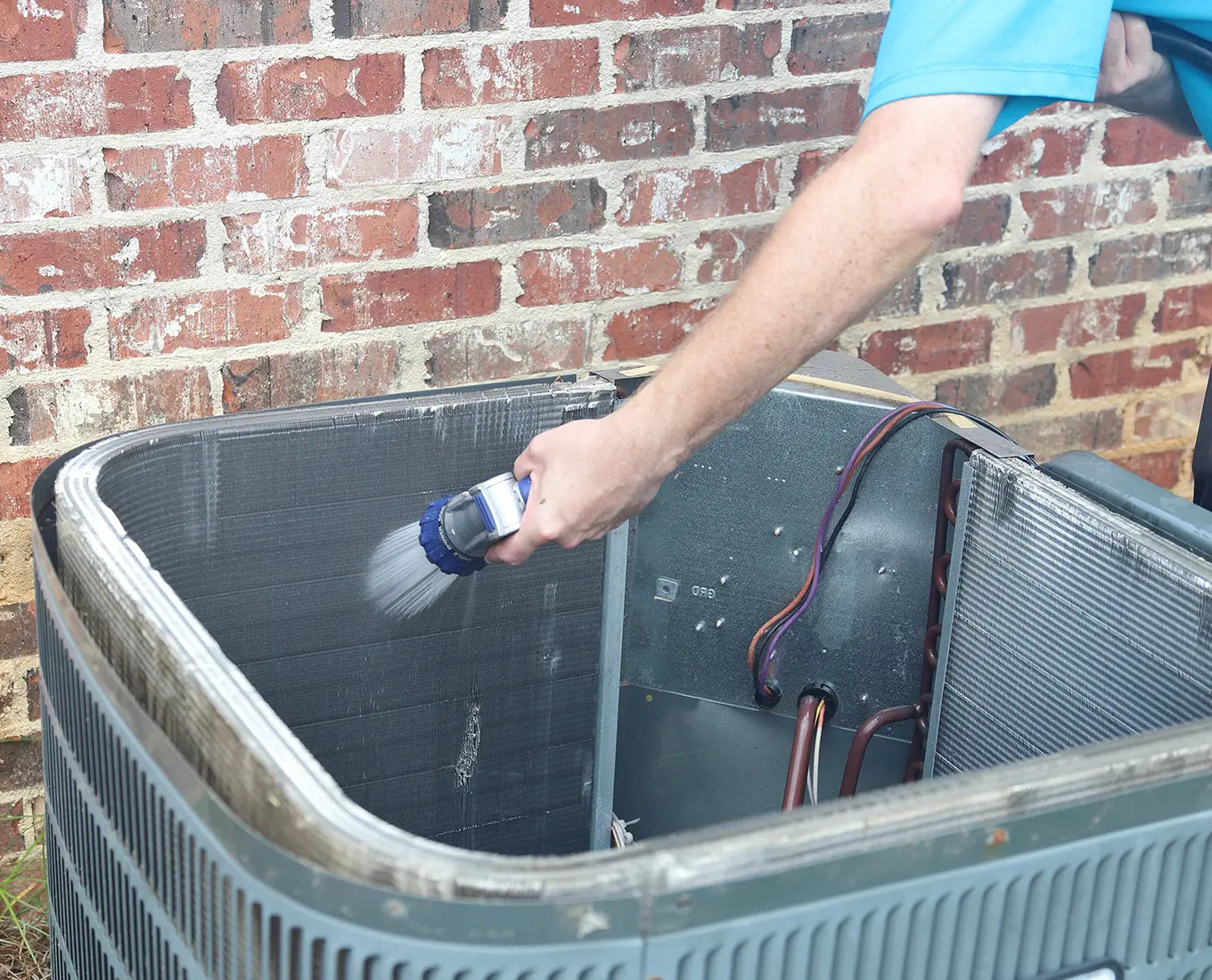 Routine AC maintenance and seasonal air conditioning tune-ups in Farmington, MO and throughout St. Francois County MO.